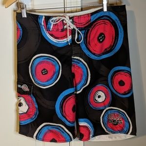 Billabong disc shorts Sz 32 #18